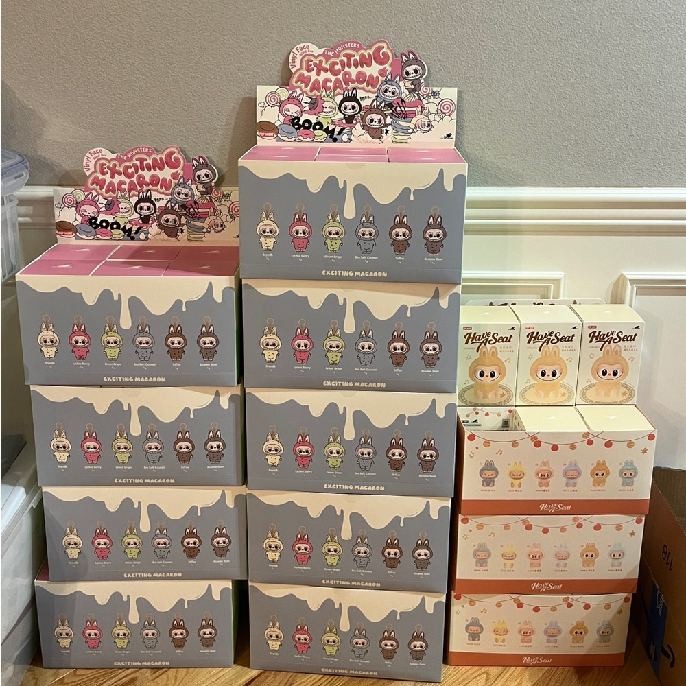 WHOLE SET labubu macaron